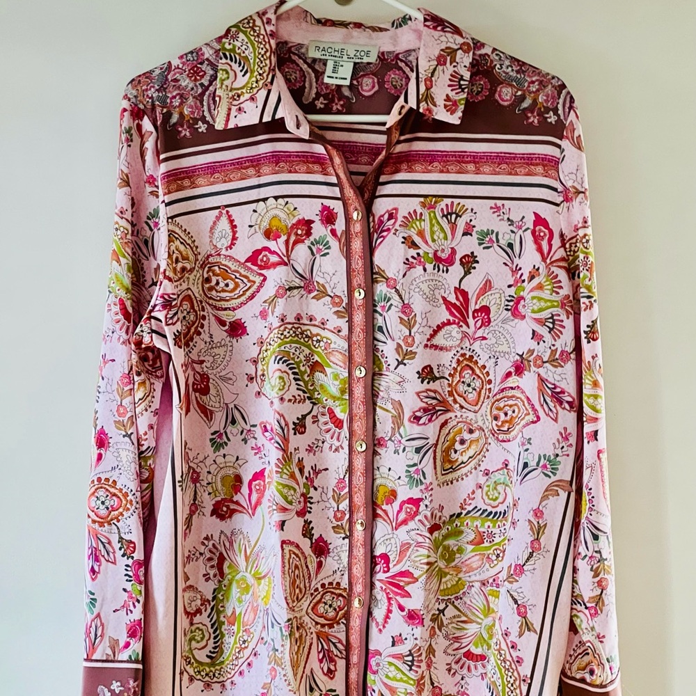 Rachel Zoe L dress shirt